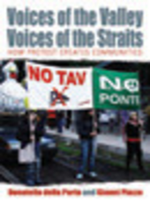 Title details for Voices Of The Valley, Voices Of The Straits by Donatella Della Porta - Wait list